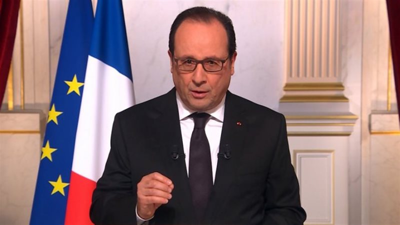  الرئيس الفرنسي فرانسوا
