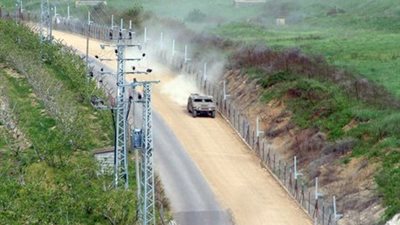 جدار إسرائيلي على حدود لبنان
