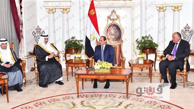 السيسي يستعرض برنامج الإصلاح الاقتصادي مع رئيس وزراء الكويت