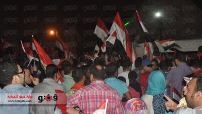 بالصور.. «مؤيدى السيسي» بالإسكندرية يحتفلون بفوزه في انتخابات الرئاسة