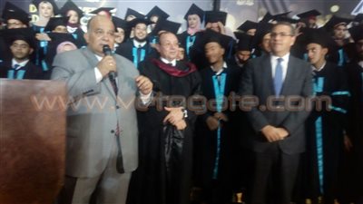 بالصور.. محافظ الدقهلية يشهد حفل تخرج طلاب جامعة الدلتا