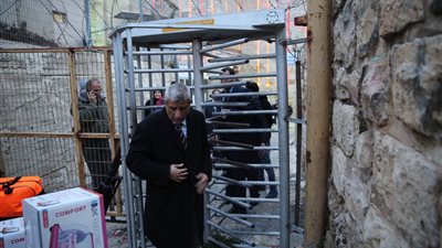 بالصور.. مدير الألكسو عن زيارة فلسطين: سماع الكارثة غير رؤيتها