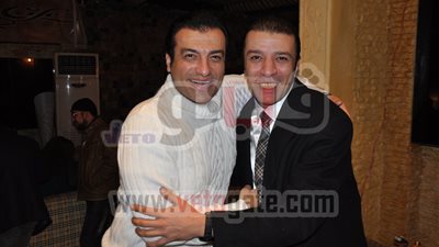 بالفيديو..مصطفى كامل وإيهاب توفيق يتبادلان التهانى بالعام الجديد