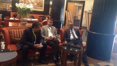 بالصور.. وفد الجبلاية ينتظر نتيجة كونجرس الـ«فيفا»