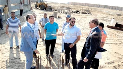 بالصور.. رئيس جامعة المنصورة يتفقد فرعا بجمصة