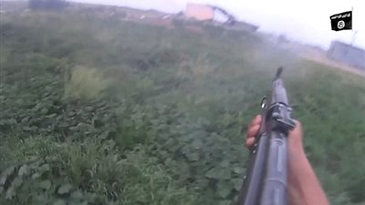 بالفيديو.. «داعش» يصور مذبحة جديدة على طريقة ألعاب الفيديو