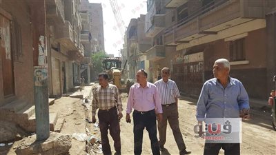 حملة نظافة بشوارع سمالوط بالمنيا ومجلس بني مزار يتابع صوامع القمح