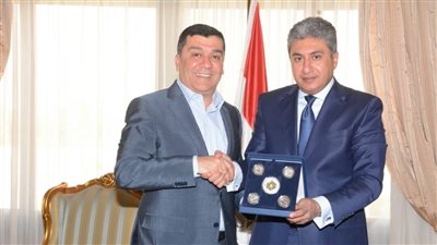 شريف فتحي يستقبل رئيس شركة طيران الشرق الأوسط اللبنانية