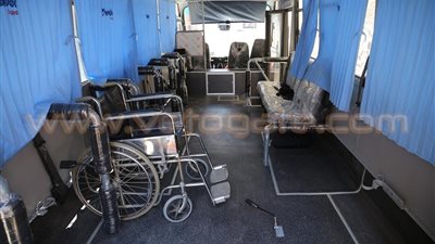 «الأهلي» يتبرع بحافلتين مجهزتين لذوي الاحتياجات الخاصة بشمال سيناء