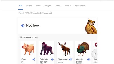 جوجل تضيف خاصية سماع أصوات الحيوانات ضمن نتائج البحث