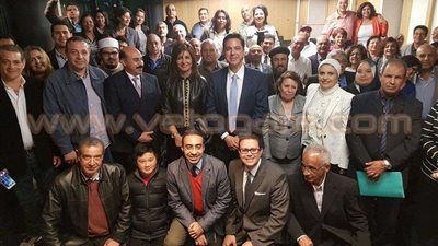 بالصور.. وزيرة الهجرة تلتقي أبناء الجالية المصرية في نيوزيلندا