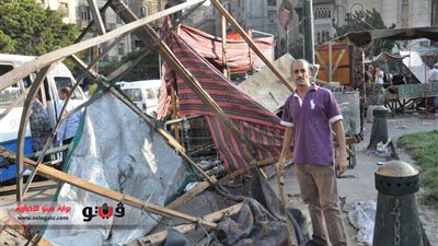 بالصور والفيديو.. النيابة تعاين ميدان رمسيس ومسجد الفتح