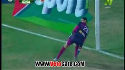 أحمد سمير فرج يسجل الهدف الأول للداخلية أمام الأهلي