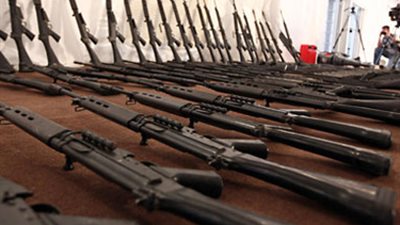 الجماعة الإرهابية تستخدم السلاح الليبي في إشاعة الجريمة بالصعيد