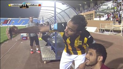 كهربا: سعيد بهدفي مع اتحاد جدة في شباك الرائد