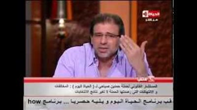 بالفيديو.. خالد يوسف: رقص المصريين أمام اللجان عبّر عن حضارتهم