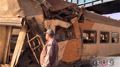 بالفيديو.. ارتفاع أعداد مصابي حادث القطارين بالإسماعيلية