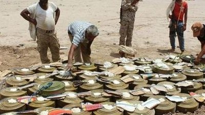 اليمن: ألغام بحرية زرعها الانقلابيون تهدد الملاحة الدولية