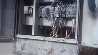 حريق في محول كهرباء بالشرقية