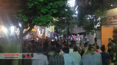 بالصور.. مسيرة ليلية لـ«الإخوان» بعرب غنيم في حلوان