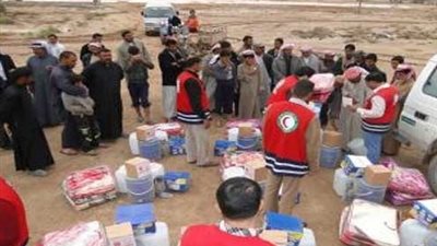 الهلال الأحمر العراقي يعلن استعداده لإغاثة أكثر من مليون نازح