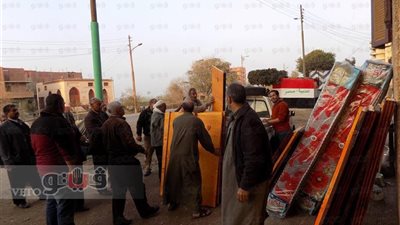 بالصور.. تجهيز شقق لـ 5 أسر من نازحي العريش بالدقهلية