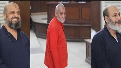 الحكم في طعن بديع والبلتاجي وحجازي اليوم بـ«اقتحام قسم العرب ببورسعيد»