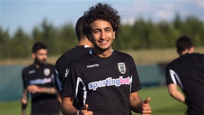 عمرو وردة يجري تدريباته مع باوك استعدادا لمواجهة البلاي أوف