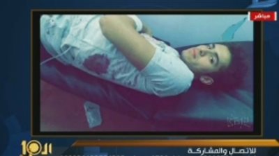 الإبراشي يعرض صورا لمصابي مشاجرة بالأسلحة البيضاء بين طلاب مدرستين