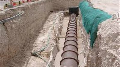 أهالي «علاء الدين» بالقليوبية يشكون من توقف العمل بمشروع الصرف الصحي