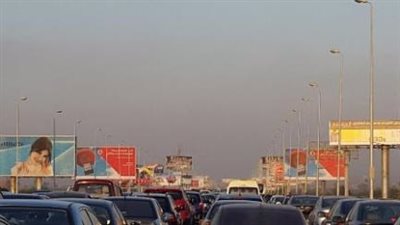 مجهولون يلقون زيوتا أعلى الطريق الدائري تتسبب في تصادم 4 سيارات