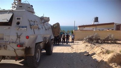 ضبط سيارة مفخخة برفح وإحباط تنفيذ عملية إرهابية بالعريش