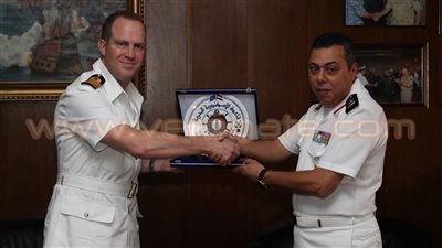 بالصور.. تدريبات بحرية مشتركة بين بريطانيا ومصر