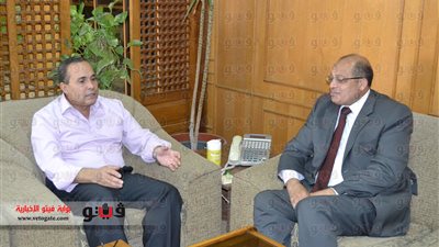 القصاص يبحث مع رئيس جامعة دمياط سبل التعاون لخدمة المجتمع