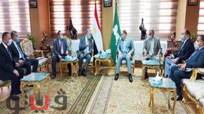 محافظ الشرقية يبحث إنشاء مدينة للأثاث في بلبيس | صور