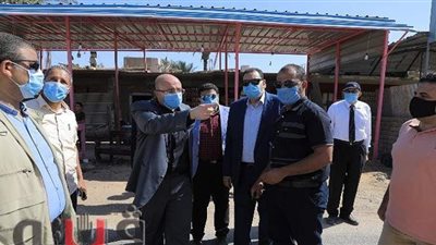 محافظ بني سويف لرئيسي 