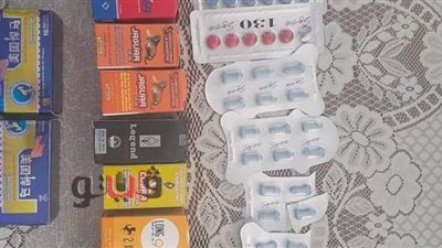 ضبط أدوية مهربة وأخرى تابعة للتأمين الصحي بصيدليات الغربية | صور