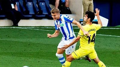 تبخر حلم فياريال الأوروبي بخسارته أمام سوسيداد 1/2 في الليجا