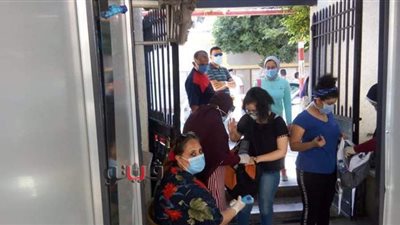 ٥ صور ترصد الإجراءات الاحترازية بلجان الثانوية العامة في الإسكندرية
