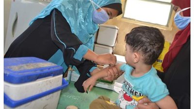 خلال 14 يوما.. تطعيم 25 ألفا و505 أطفال ضمن حملة 