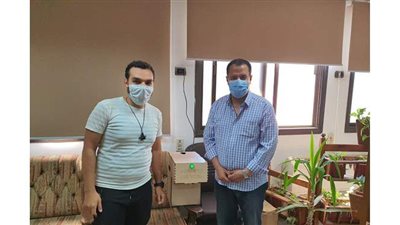 تصميم جهاز تعقيم للأيدى في جامعة أسيوط