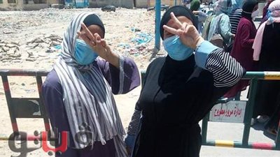 طالبة بمطروح: «الفرنساوي كويس جداً وأسئلته كلها واضحة وسهلة» | فيديو