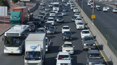 كثافات مرورية أعلى دائري الوراق اتجاه المرج بسبب أعمال تطوير