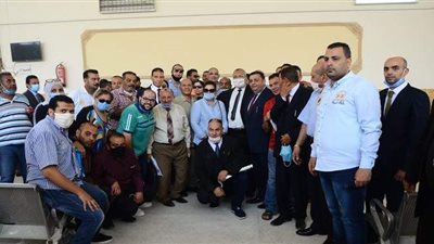 وفد بورسعيد يتقدم بأوراق ترشح  