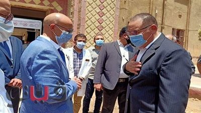 محافظ الشرقية يشهد تدشين جهاز الأشعة المقطعية وتطوير شبكة الغازات