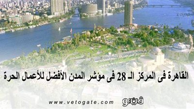 القاهرة فى المركز الـ 28 فى مؤشر المدن الأفضل للأعمال الحرة | إنفوجراف