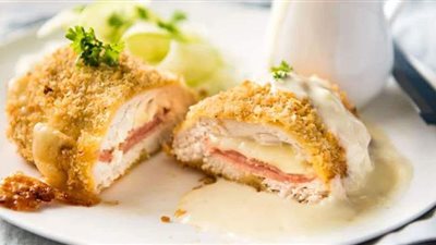 طريقة عمل الكوردن بلو من مطبخ الشيف آسيا