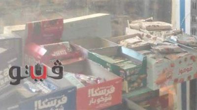 ضبط 800 عبوة كيك وعصائر ومياه غازية منتهية الصلاحية بالغربية