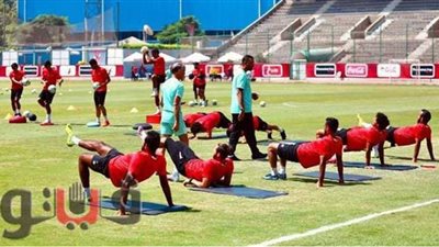 مران الأهلي | محاضرة فنية وفقرة بدنية للاعبين