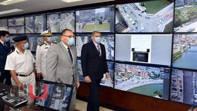 تشغيل منظومة كاميرات المراقبة بالزقازيق لرصد المخالفات والجرائم | صور